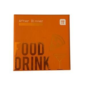 NIB Sealed Talking Tables-After Dinner Food & Drink Trivia 120 Questions Game